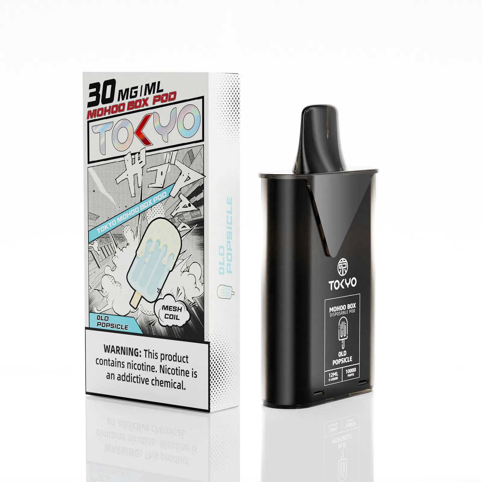 東京魔盒電子煙煙彈 老冰棍味 - 冰涼回憶中的經典滋味:圖片 2