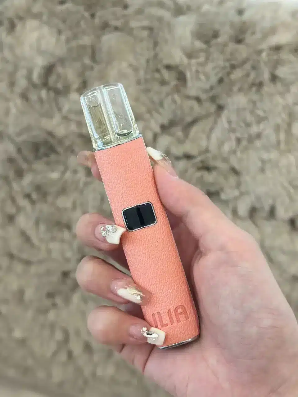 illa哩啞一代皮革主機-櫻花粉